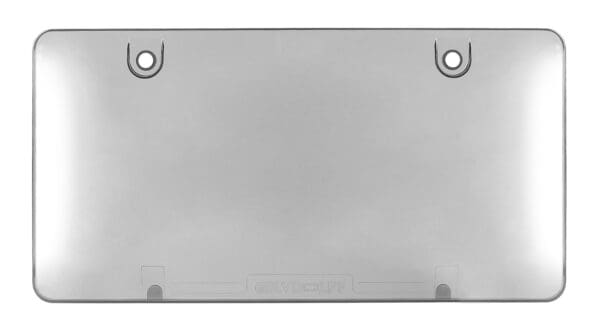 Tinted Unbreakable Bubble License Plate Cover - 2 Holes