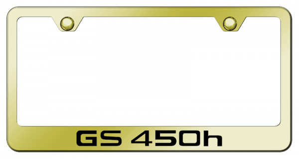 GS450h Laser Etched Frame – Gold
