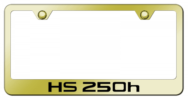HS250h Laser Etched Frame – Gold