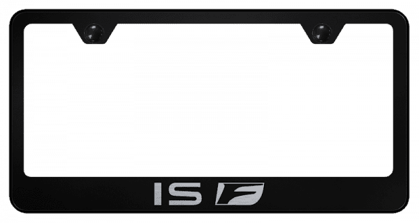 ISF Laser Etched Frame – Black