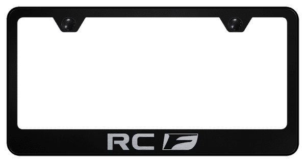 RCF Laser Etched Frame – Black