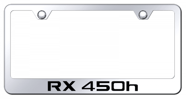 RX450h Laser Etched Frame – Stainless Steel