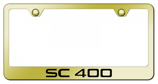 SC400 Laser Etched Frame – Gold
