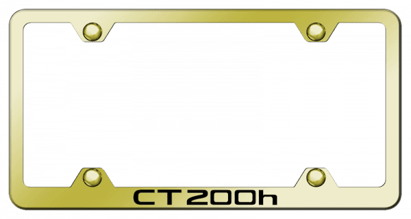 CT200h Wide Body Laser Etched Frame – Gold