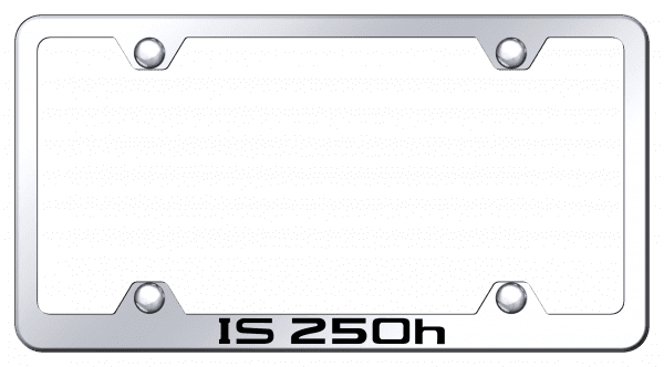 IS250h Wide Body Laser Etched Frame – Stainless Steel