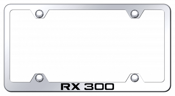 RX300 Wide Body Laser Etched Frame – Stainless Steel