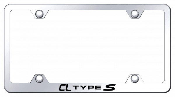 Acura CL Type S Laser Etched Wide Body License Plate Frame Official Licensed