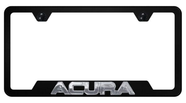 Acura OEM Logo Cut-Out License Plate Frame