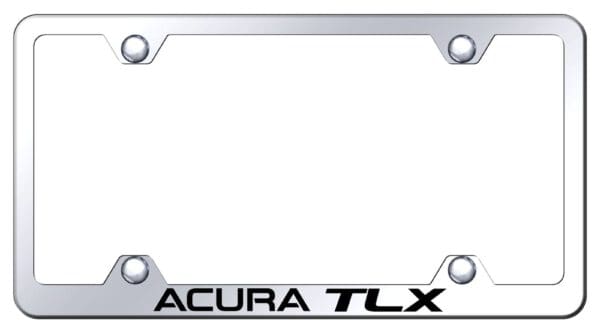 Acura TLX Laser Etched Logo Wide Body License Plate Frame