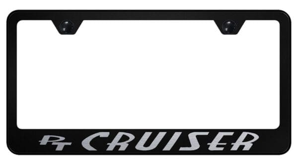 Chrysler PT Cruiser Laser Etched Logo Stainless Steel License Plate Frame