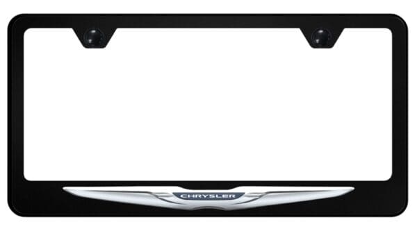 Chrysler UV Print Polycarbonate License Plate Frame