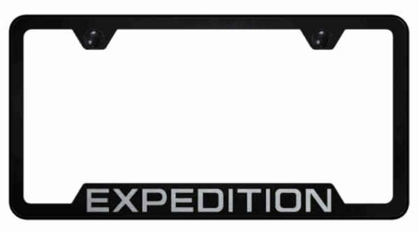 Ford Expedition Laser Etched Logo Notched License Plate Frame Official Licensed