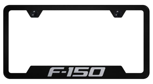Ford F-150 License Plate Frame (Black)