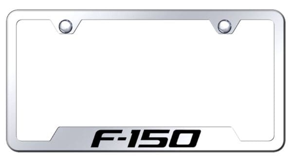 Ford F-150 License Plate Frame (Chrome)
