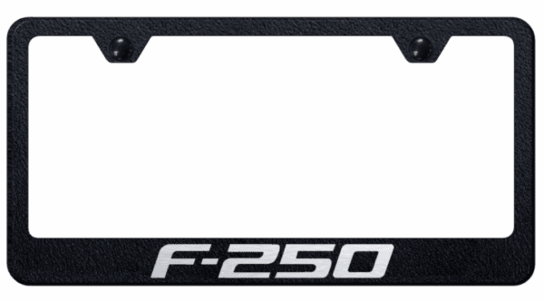 Ford F-250 Laser Etched Logo License Plate Frame Official Licensed