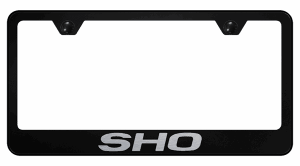 Ford SHO Laser Etched Logo Standard License Plate Frame Official Licensed