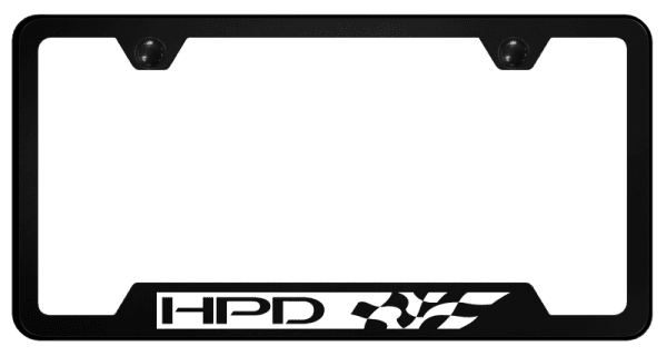 Honda HPD Logo Polycarbonate Notched License Plate Frame Official Licensed