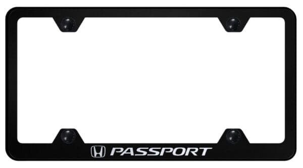 Honda Passport Stainless Steel Wide Body License Plate Frame