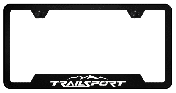 Honda TrailSport Polycarbonate Notched License Plate Frame Official Licensed