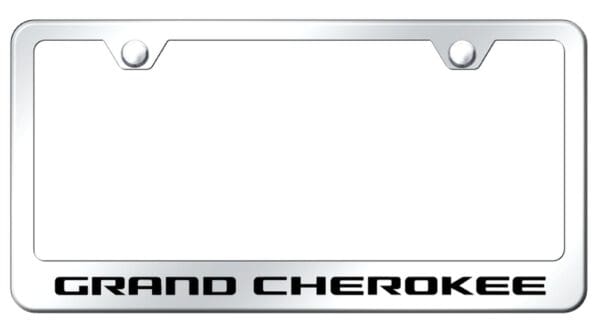 Jeep Grand Cherokee License Plate Frame (Chrome)