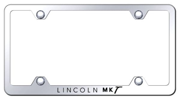 Lincoln MKT Laser Etched Logo Wide Body License Plate Frame (Chrome)