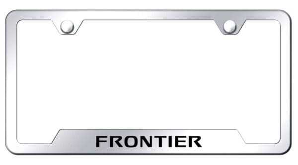 Nissan Frontier License Plate Frame (Chrome)