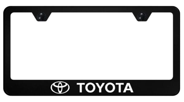 Toyota Logo PC License Plate Frame